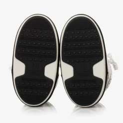 White Icon Low Nylon Snow Boots