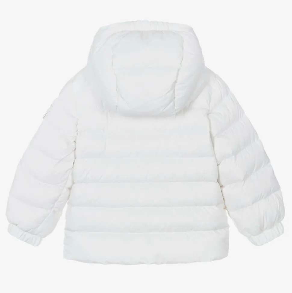 White Jules Down Puffer Jacket