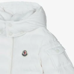 White Jules Down Puffer Jacket