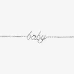 White 18kt Gold Baby Bracelet