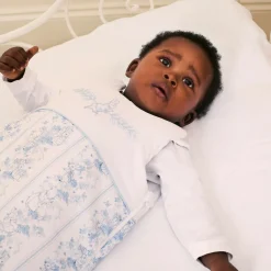 White Linen & Cotton Sleeping Bag (82cm)