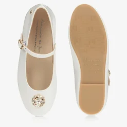 White Patent Leather Pumps