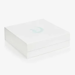 White Personalised Cotton Blanket (88cm)