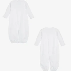 White Pima Cotton Converter Gown