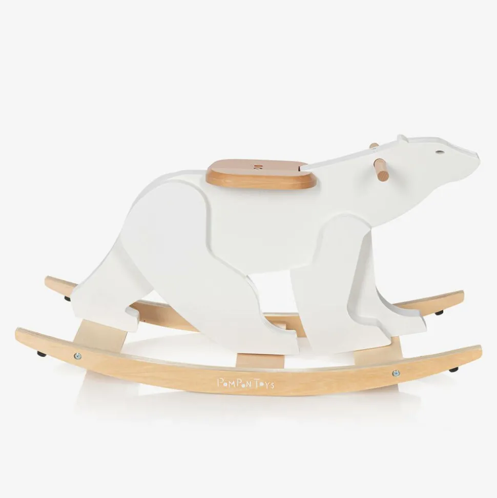 White Polar Bear Rocker (75cm)