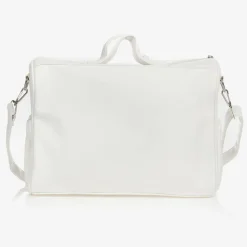White Quilted Changing Bag (36cm)