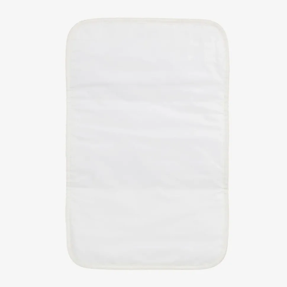 White Quilted Changing Bag (39cm)