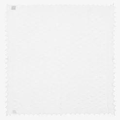 White Shawl & Bib Baby Gift Set