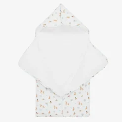 White Supima Cotton Bella Blue Nest (83cm)