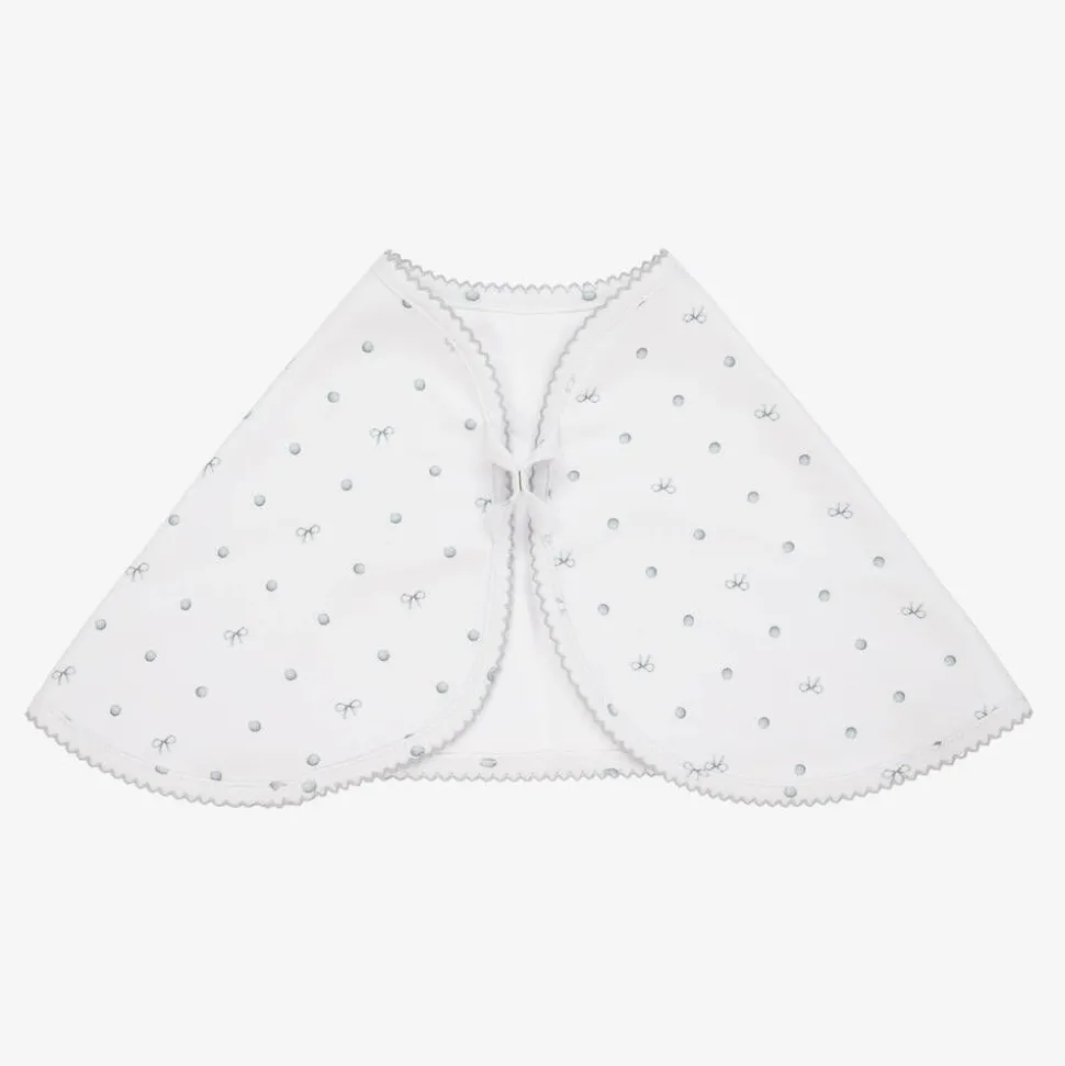 White Supima Cotton Silver Moon Muslin (60cm)