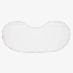 White Supima Cotton Silver Moon Muslin (60cm)