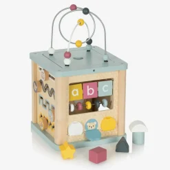 Wooden Activity Cube (23cm)