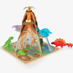 Wooden Dinosaur Island Play Set (45cm)