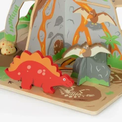 Wooden Dinosaur Island Play Set (45cm)