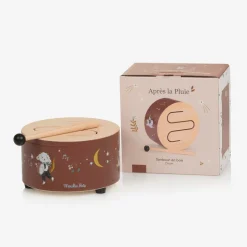 Wooden Drum Toy (16cm)