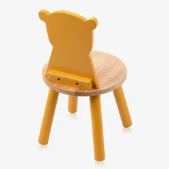 Wooden Leopard Chair (52cm)