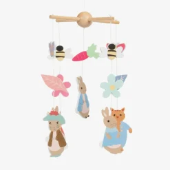 Wooden Peter Rabbit Mobile (50cm)