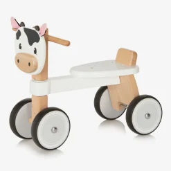 Wooden Ride-On Cow (45cm)