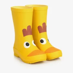 Yellow Chicken Rain Boots