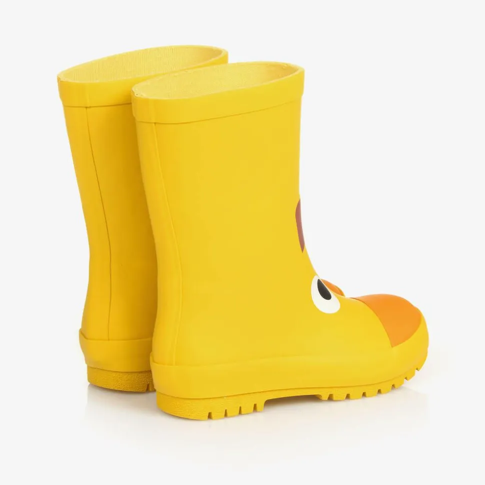 Yellow Chicken Rain Boots