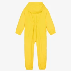 Yellow Hooded Waterproof Rainsuit