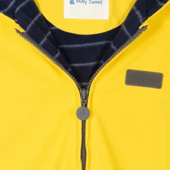Yellow Hooded Waterproof Rainsuit