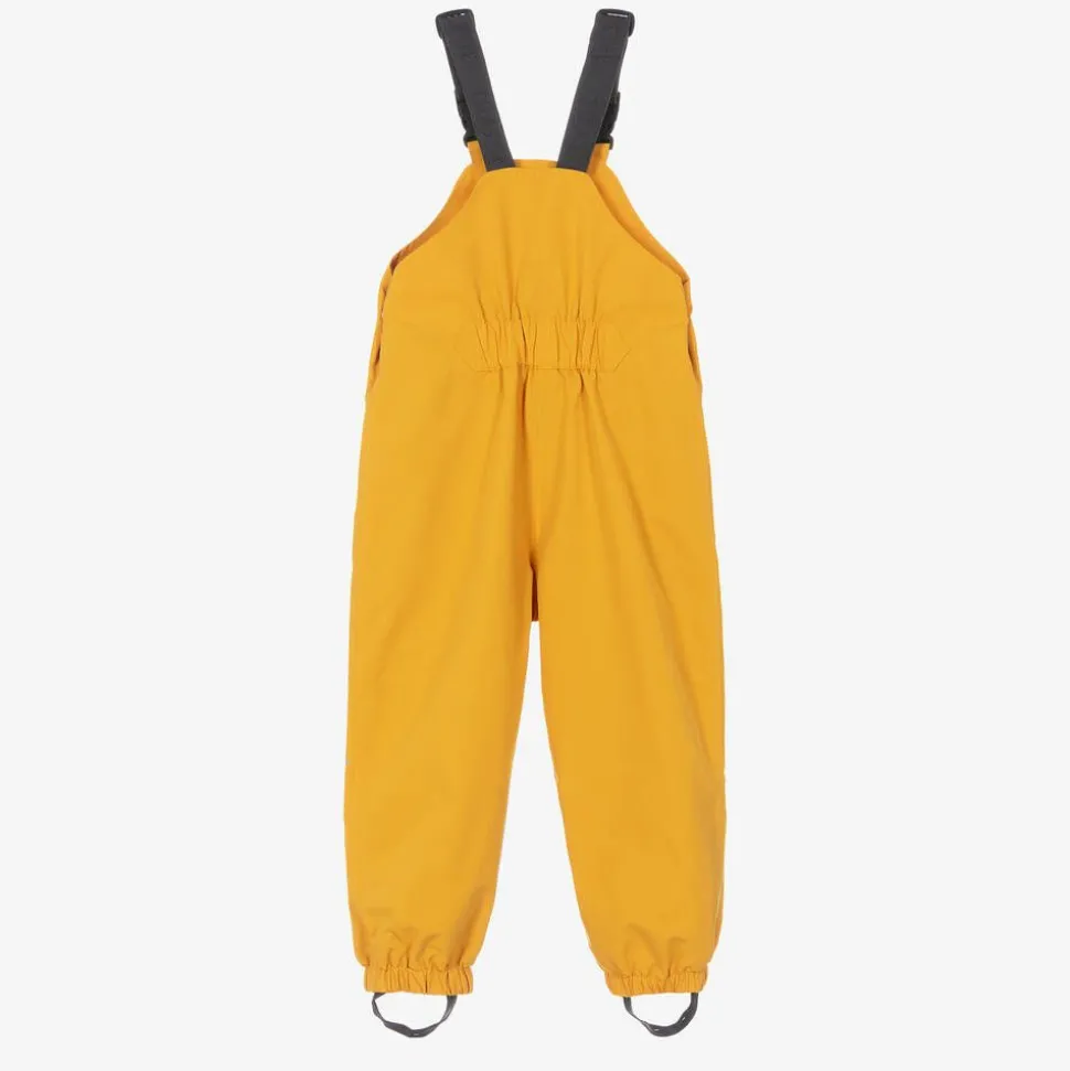Yellow Waterproof Dungarees