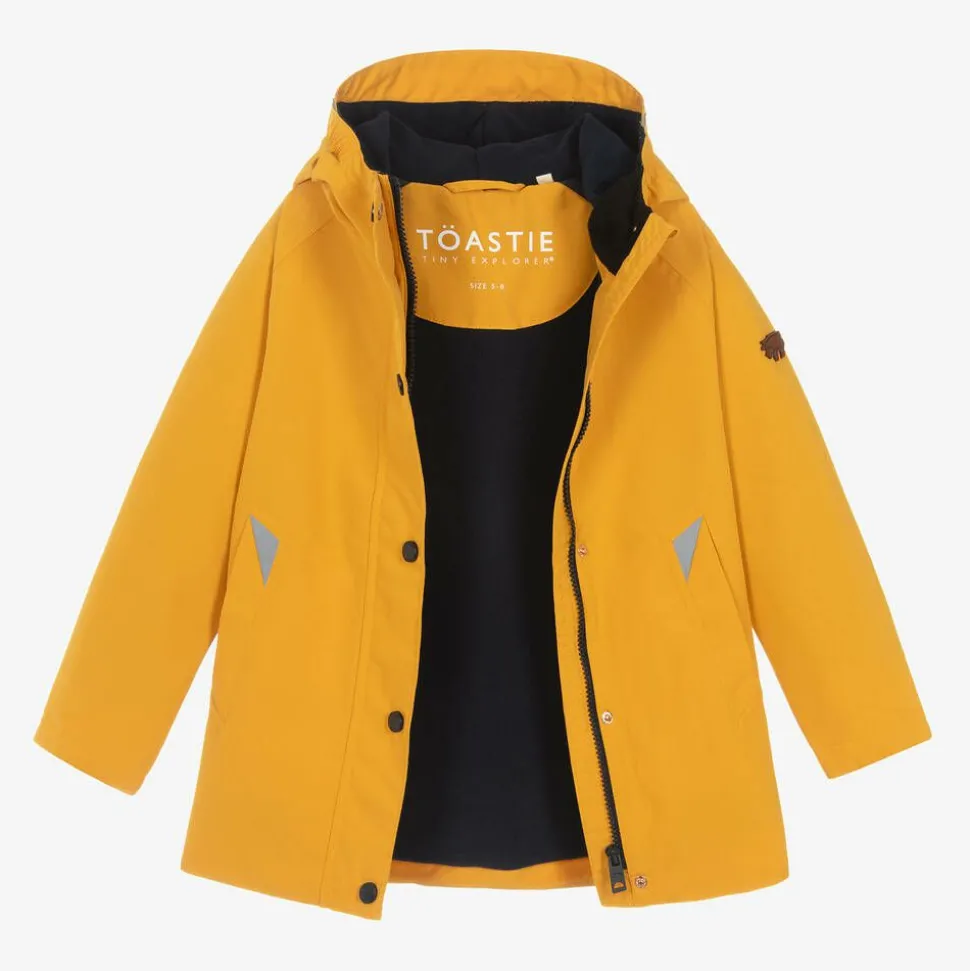 Yellow Waterproof Raincoat